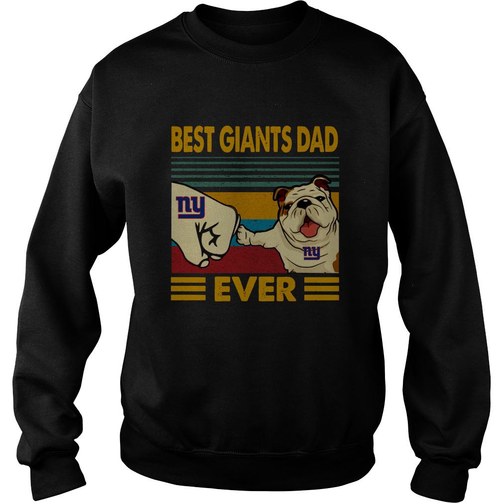 best giants dad pug dog ever vintage sweater 1