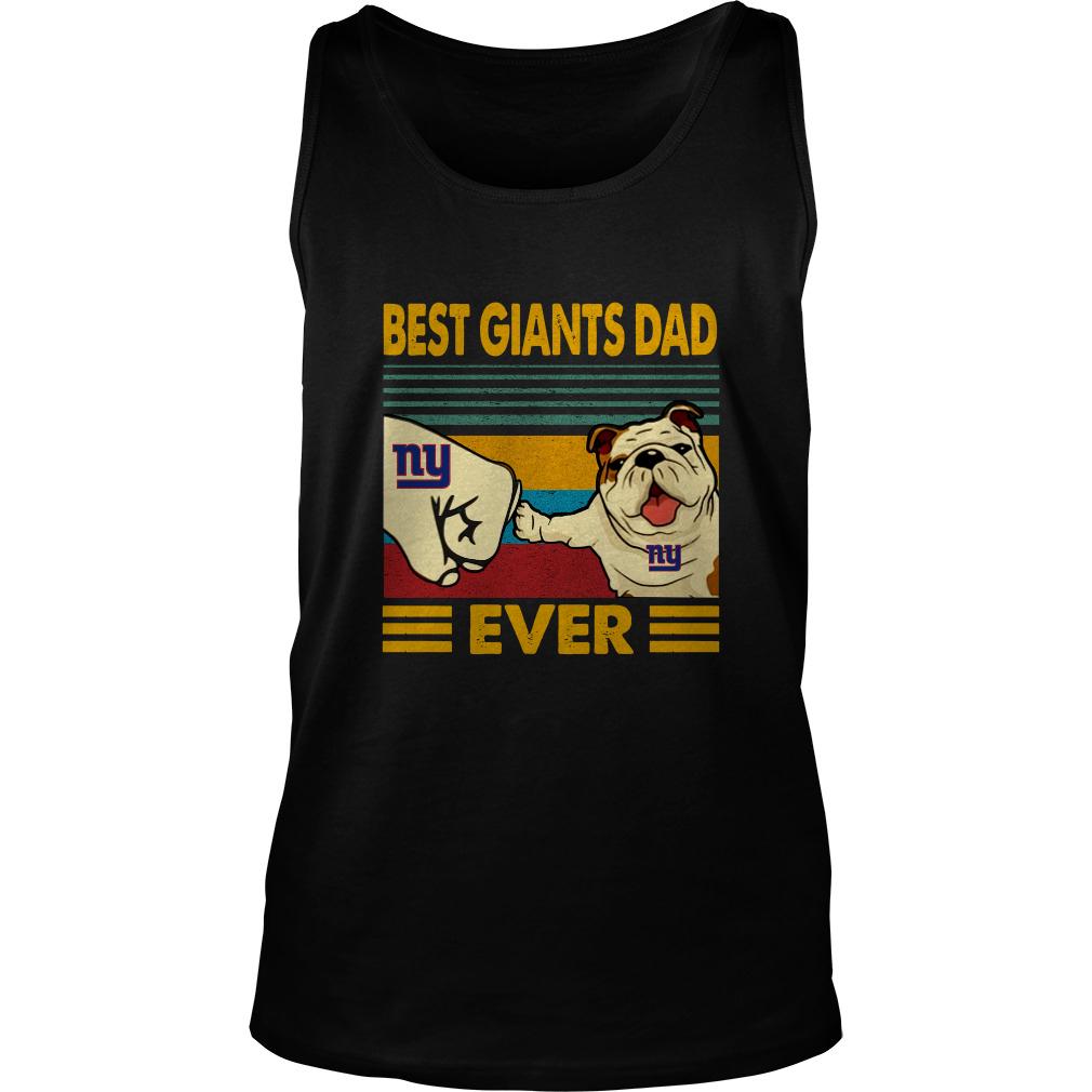 best giants dad pug dog ever vintage tank top 1